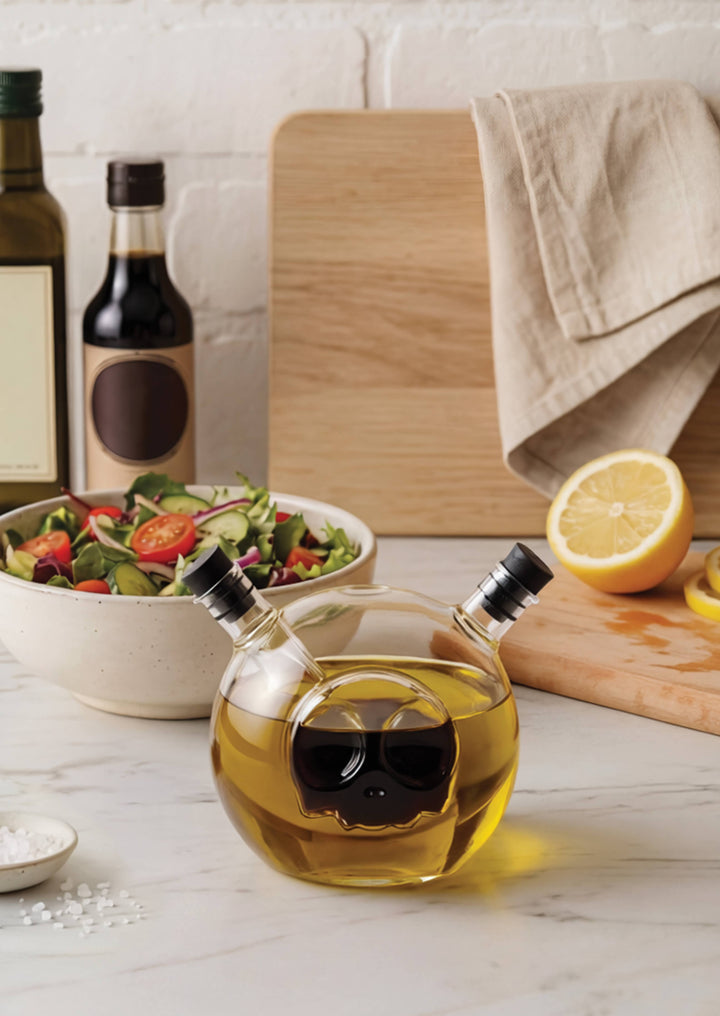 Skully Oil and Vinegar Dispenser