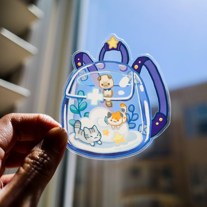 First Meow Kit - Kittens Bag Vinyl Sticker