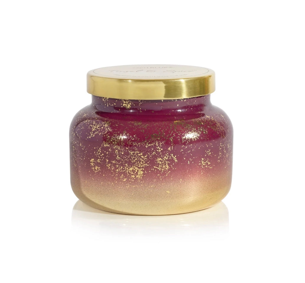 Tinsel &amp; Spice Glimmer Signature Candle