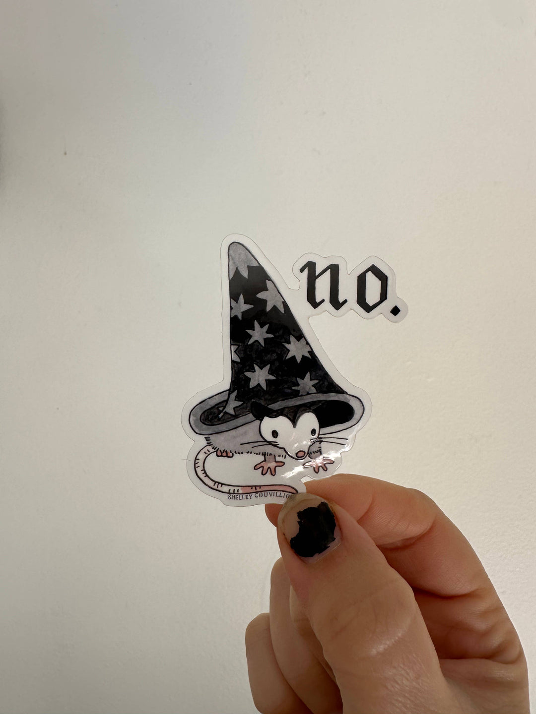 Nopossum Sticker – Wizard Opossum 