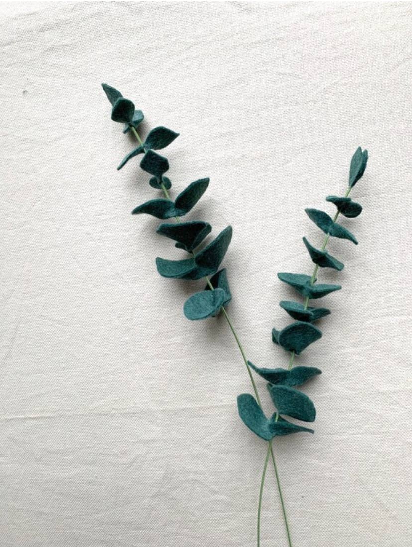 Eucalyptus Felt Greenery