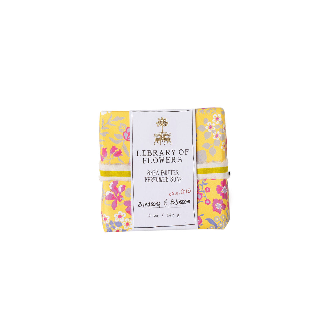 Yellow Pink Roses Square Soap