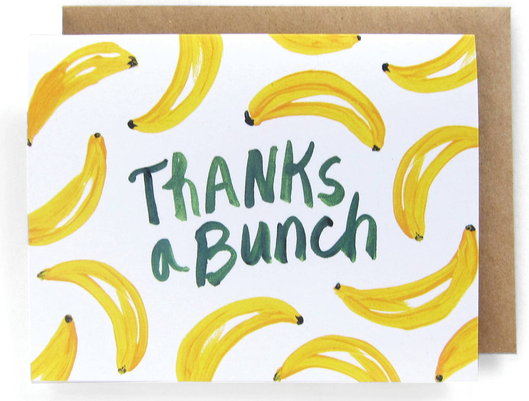 Banana Thank You Greeting Card