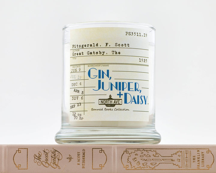 Banned Book Candle / The Great Gatsby