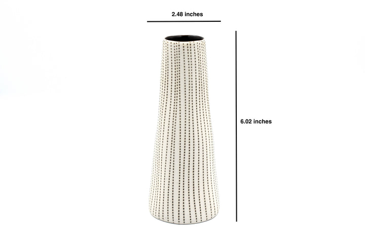Handcrafted Porcelain Bud Vase Tall
