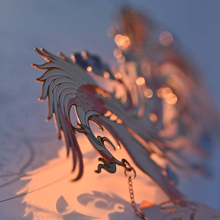 Auspicious Animal Metal Bookmarks (Phoenix)