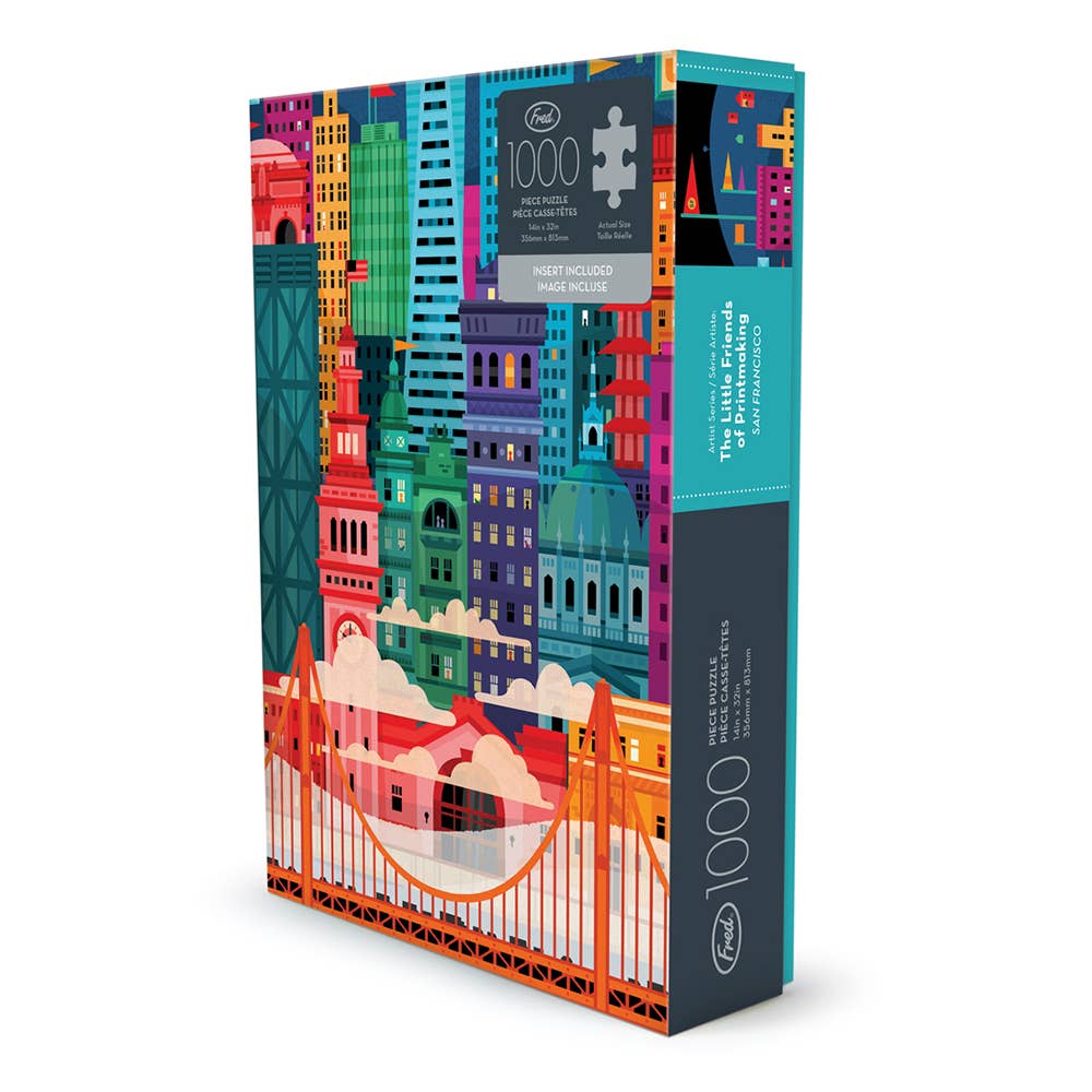 The Little Friends of Printmaking - SF Puzzle