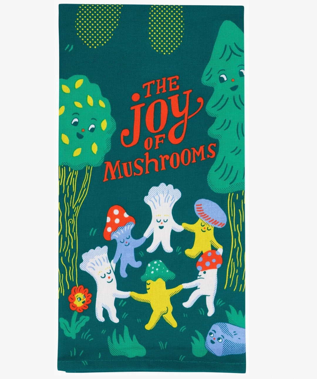 Joy of Mushrooms Dish Towel