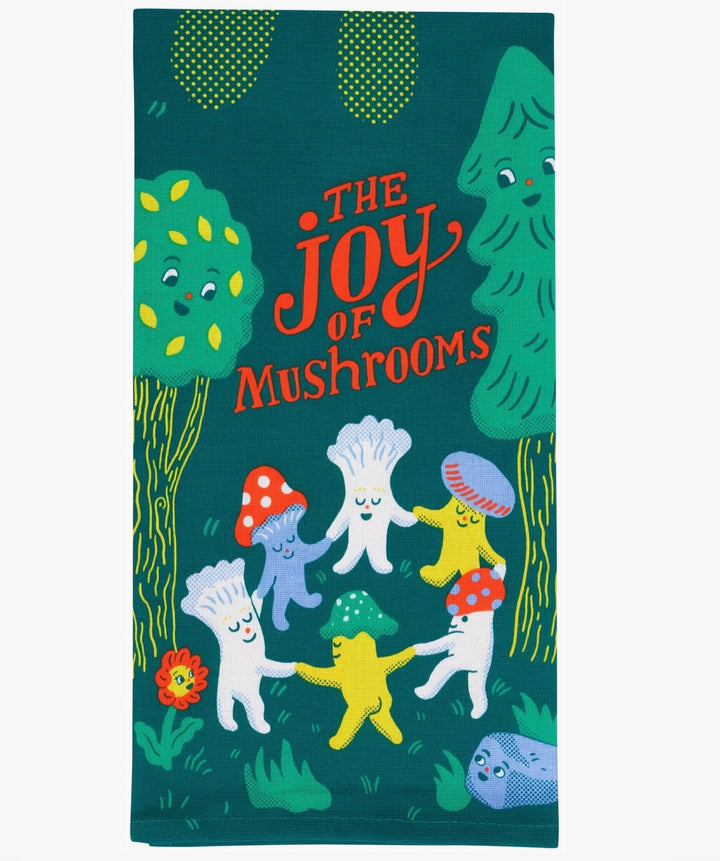 Joy of Mushrooms Dish Towel