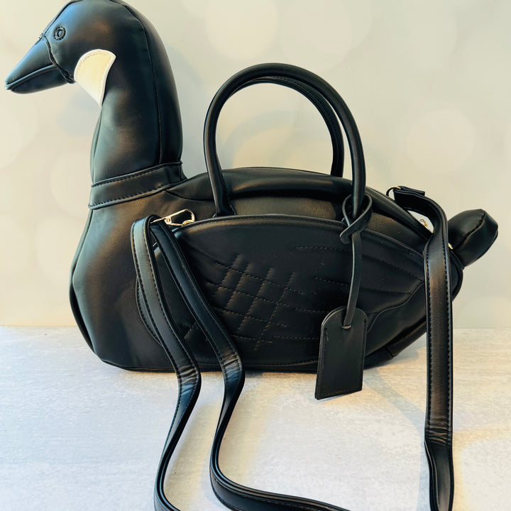Black Swan Hand Bag
