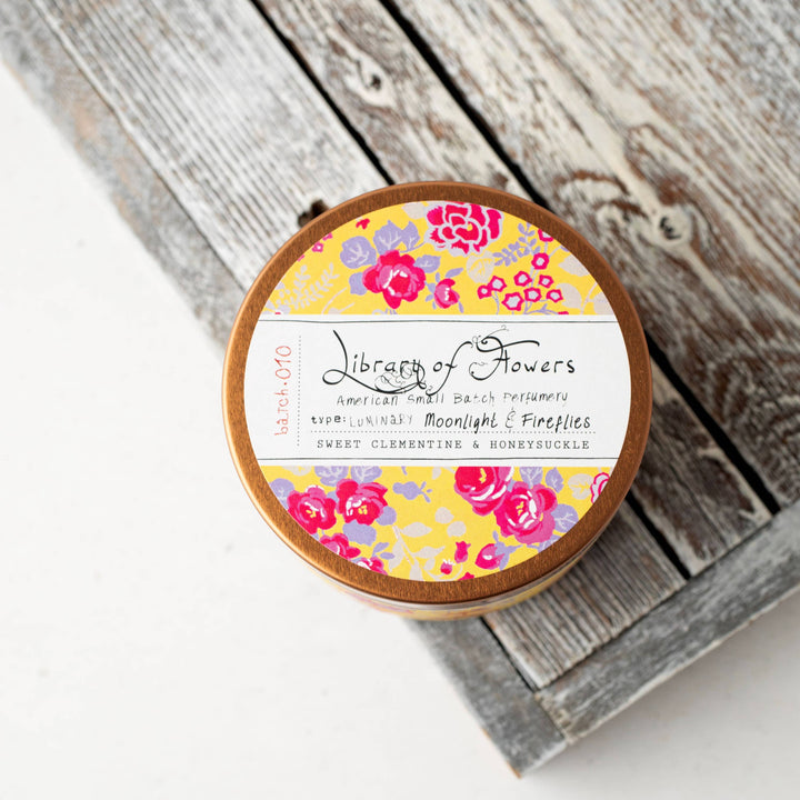 YELLOW PINK ROSES CANDLE