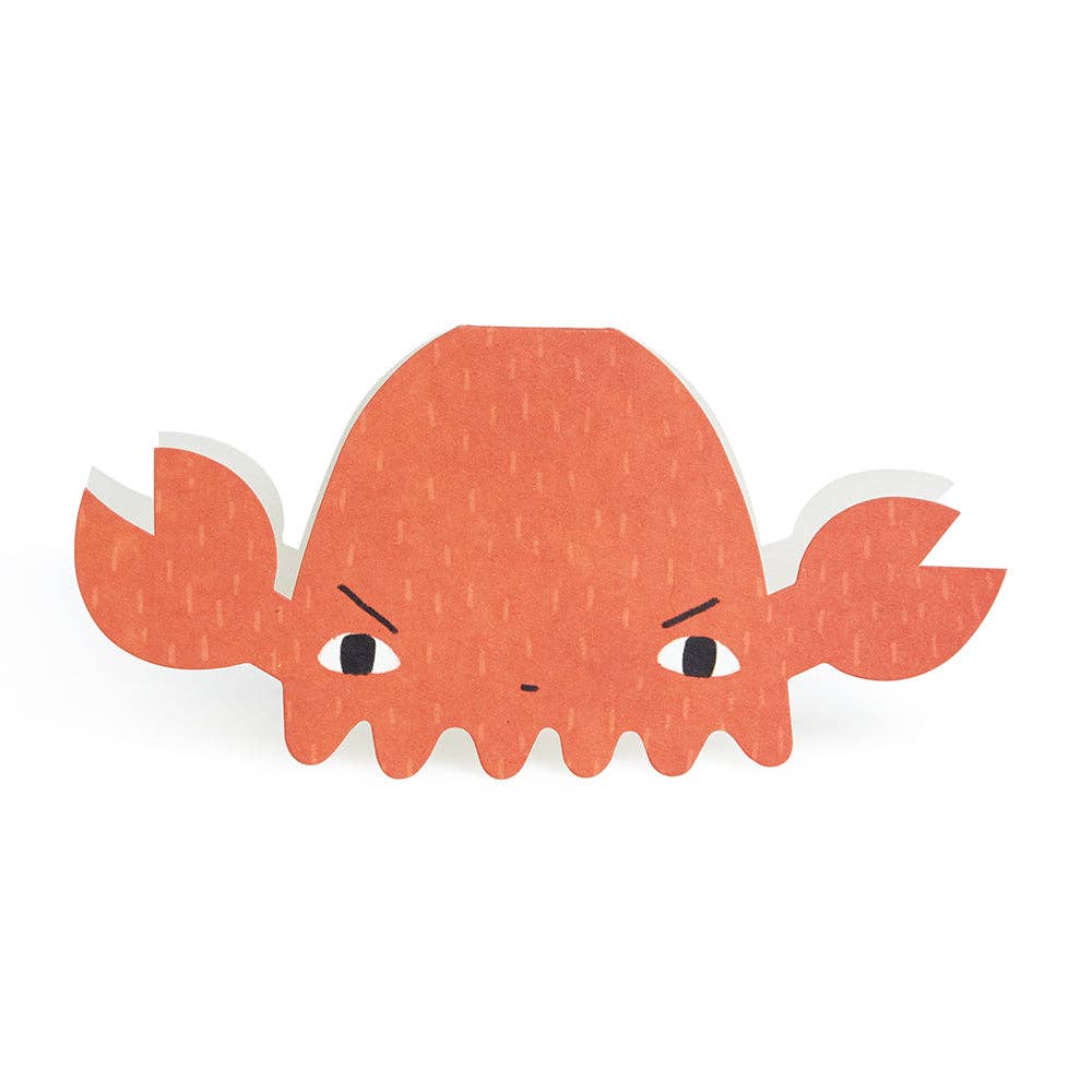 Crabbie Cut-Out Card