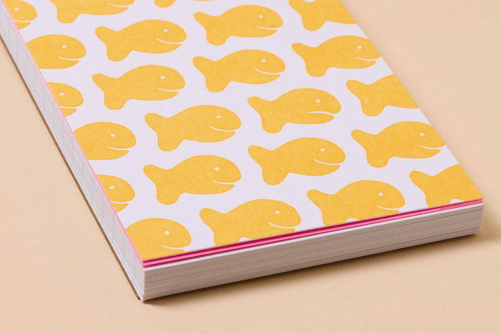 Small Spiral Notebook—Goldfish Cracker