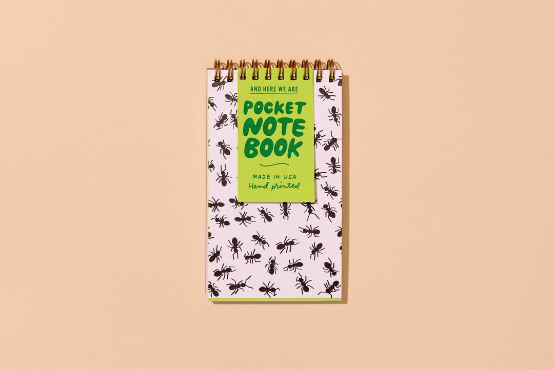 Small Spiral Notebook—Ants