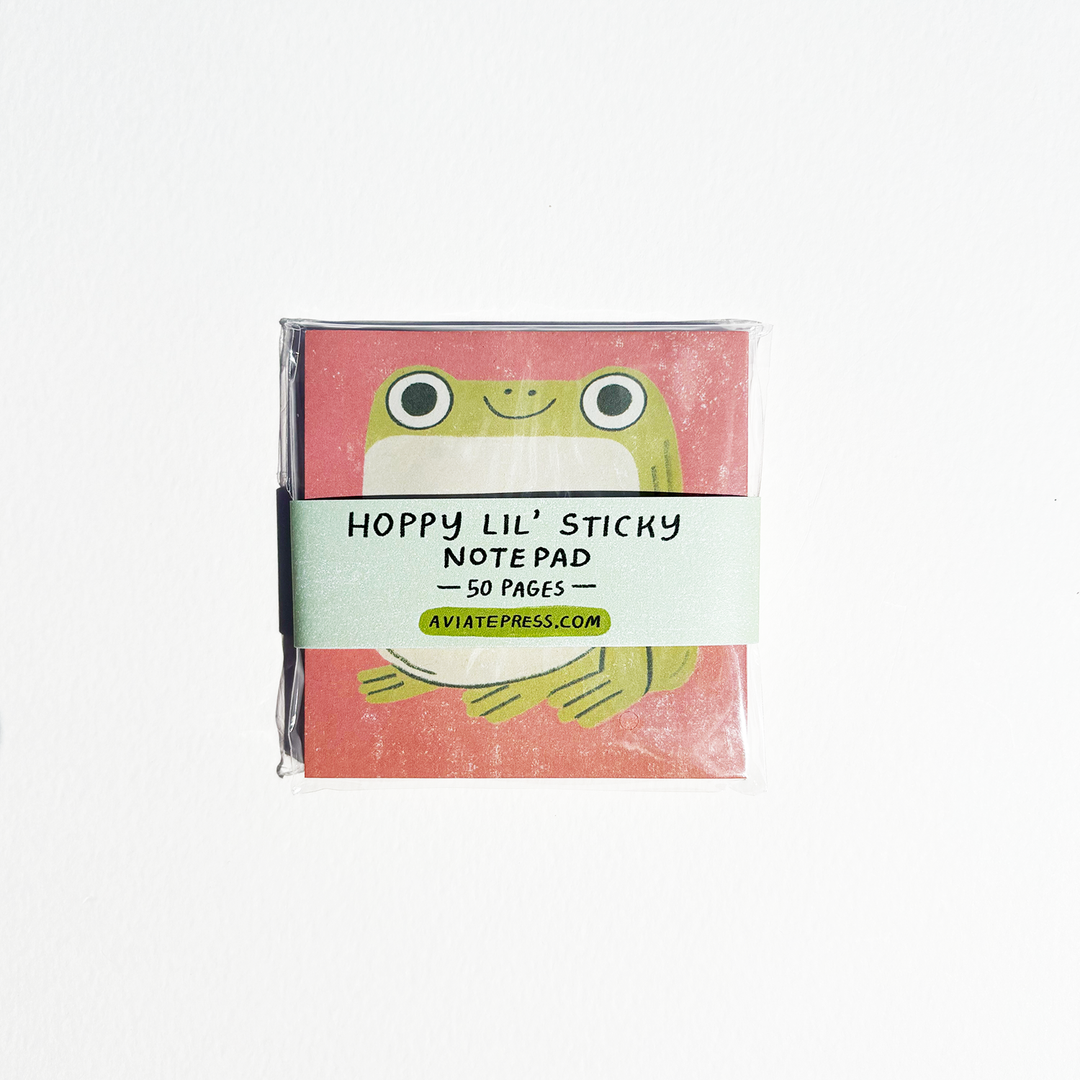 Cute Frog Sticky Notepad