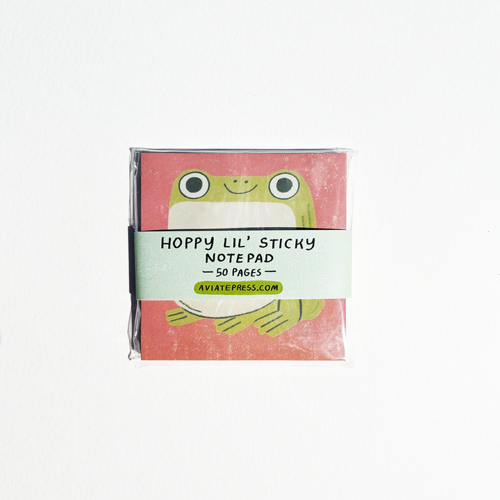 Cute Frog Sticky Notepad