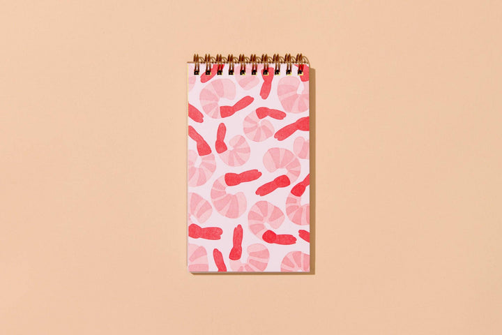 Small Spiral Notebook—Shrimp Cocktail