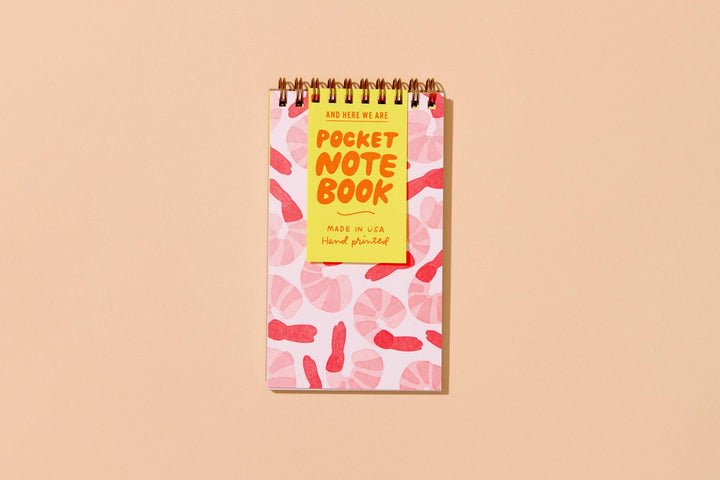 Small Spiral Notebook—Shrimp Cocktail