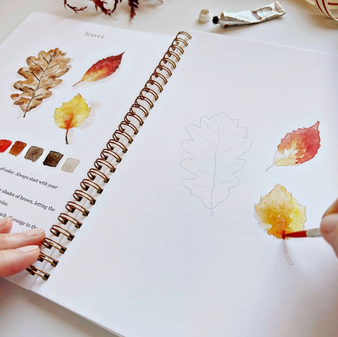 Autumn Watercolor Workbook