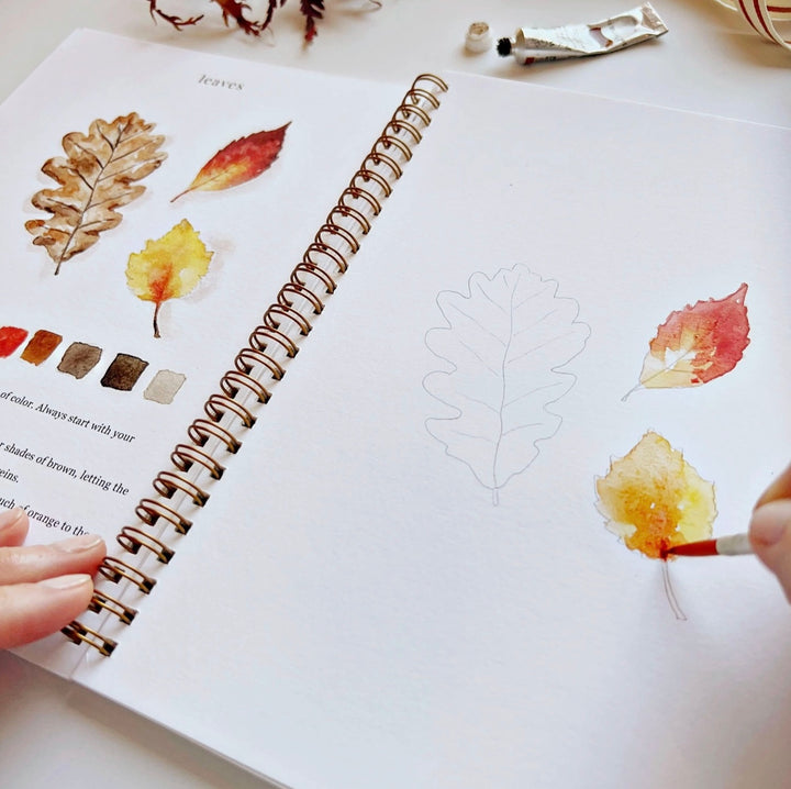 Autumn Watercolor Workbook
