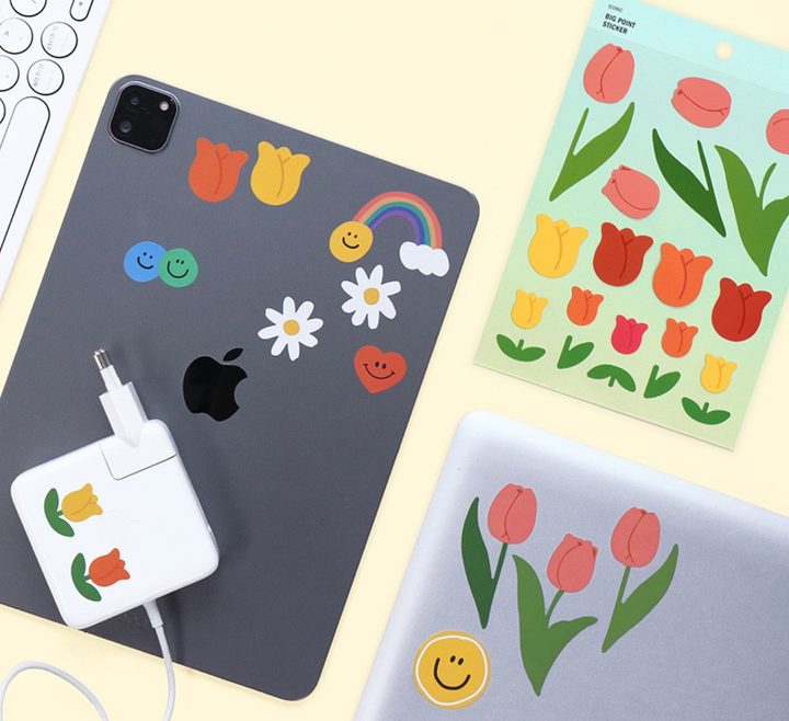 ICONIC Big Point Waterproof Stickers