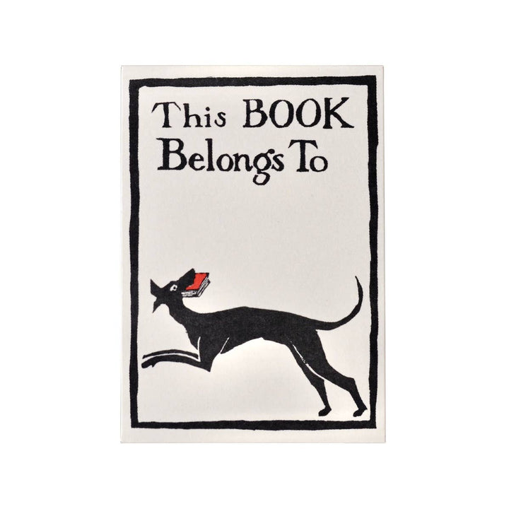 Twelve Bookplates Dog