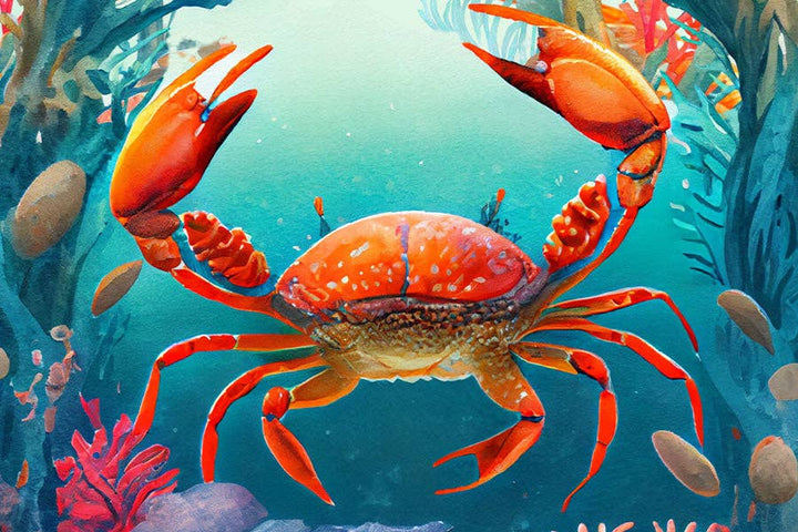 Crab - Marine Life Puzzle