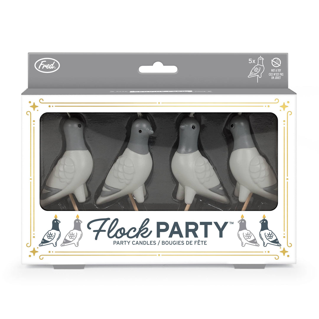 FLOCK PARTY Pigeon Candles
