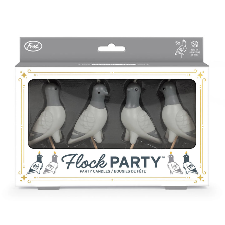 FLOCK PARTY Pigeon Candles