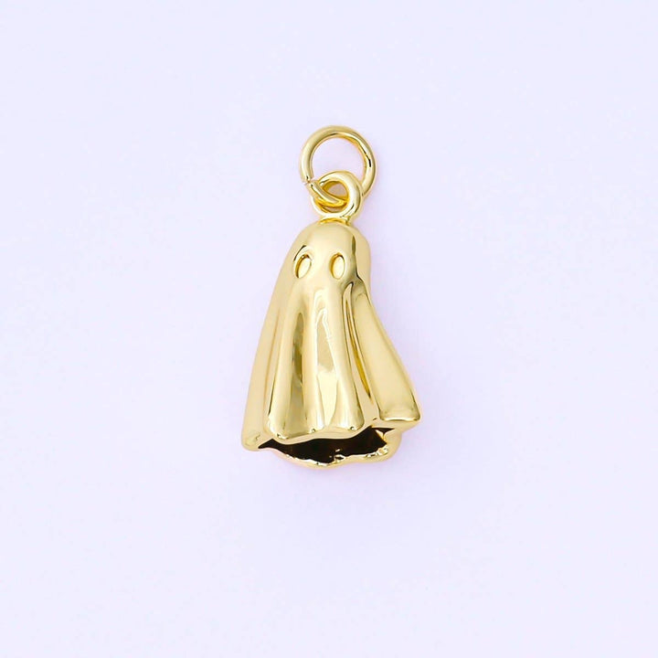 24K Gold Filled Ghost Charm