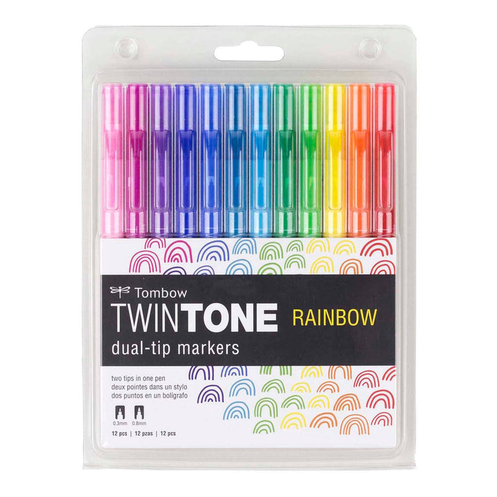 TwinTone Marker Set: Rainbow