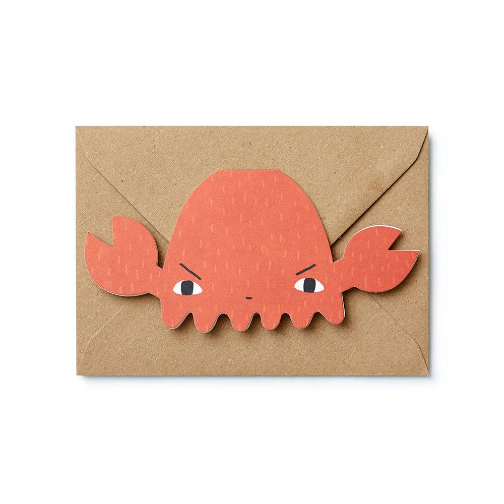 Crabbie Cut-Out Card