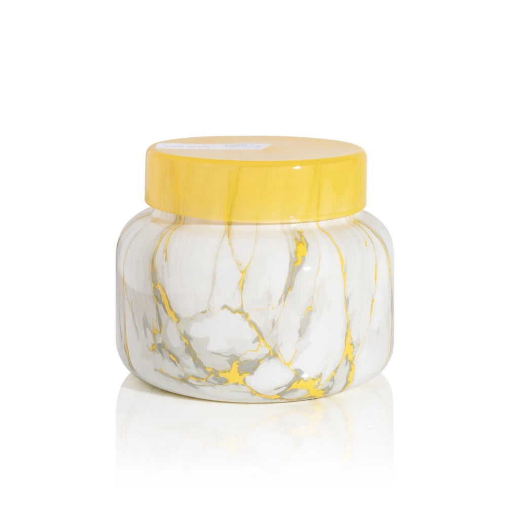 Pineapple Flower Modern Marble Signature Candle