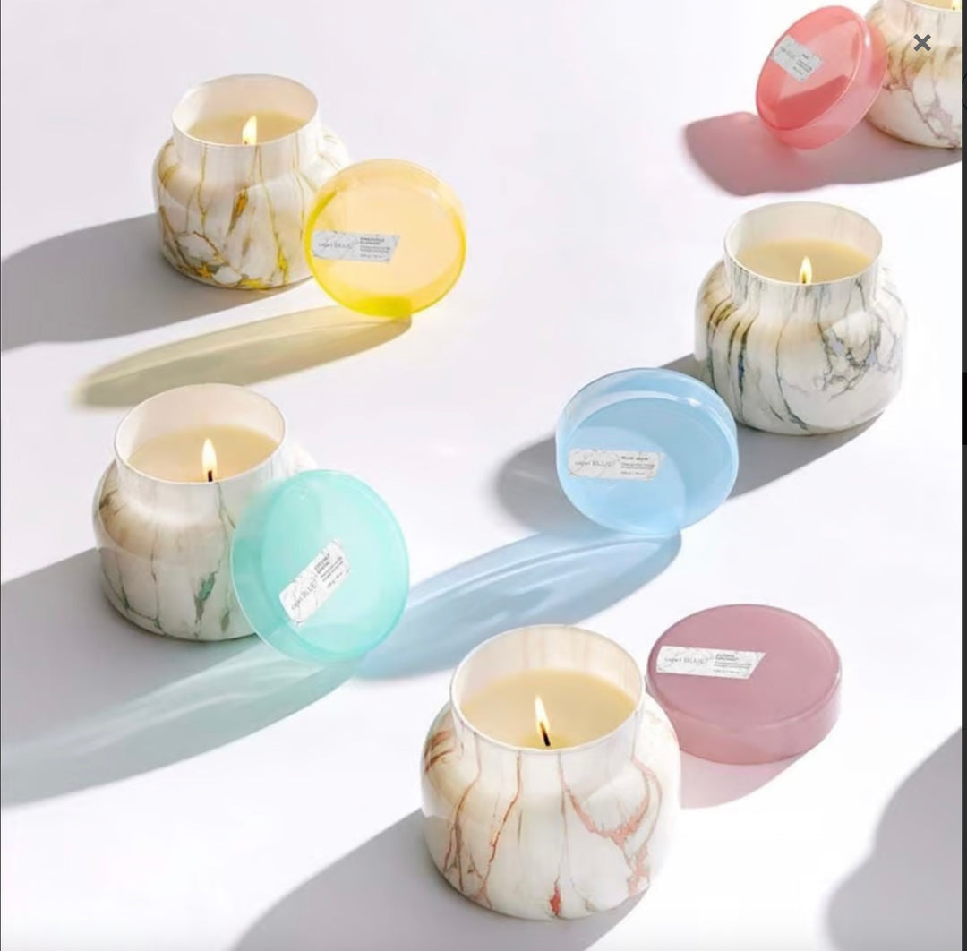 Coconut Santal Modern Marble Signature Candle