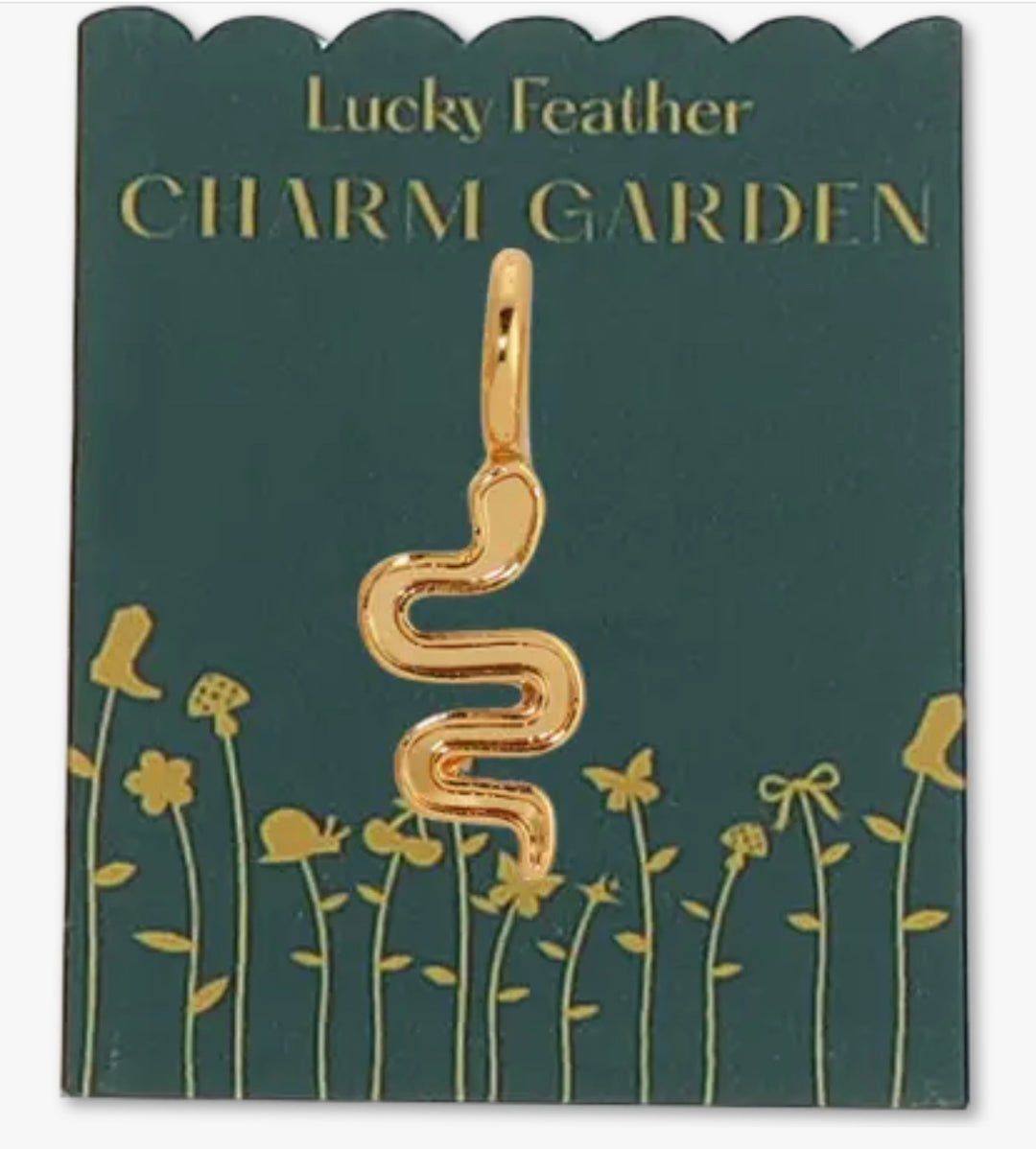 Gold Snake Charm