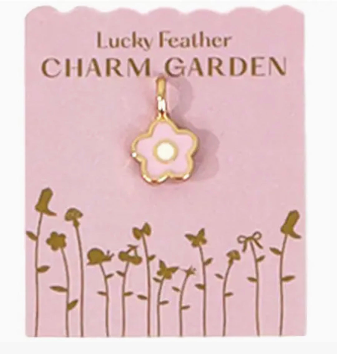 Gold Flower Charm