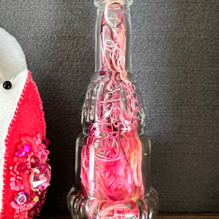 Pink Magpie Mouse Shadowbox