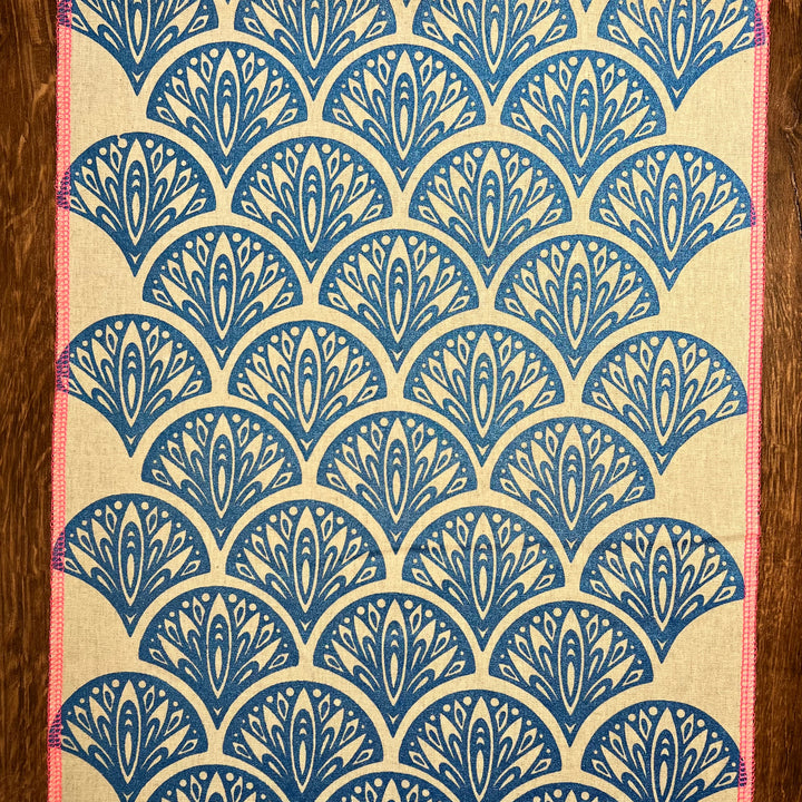 Natural Peacock Table Runner