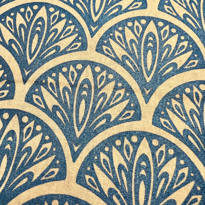 Natural Peacock Table Runner