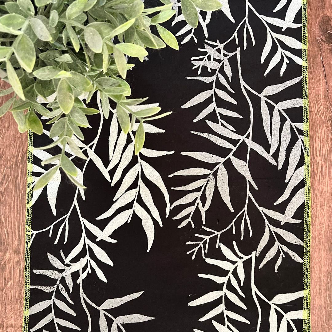 Pepper Tree Leaves Table Runner