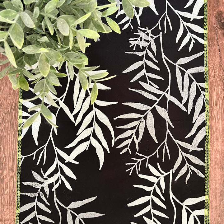 Pepper Tree Leaves Table Runner