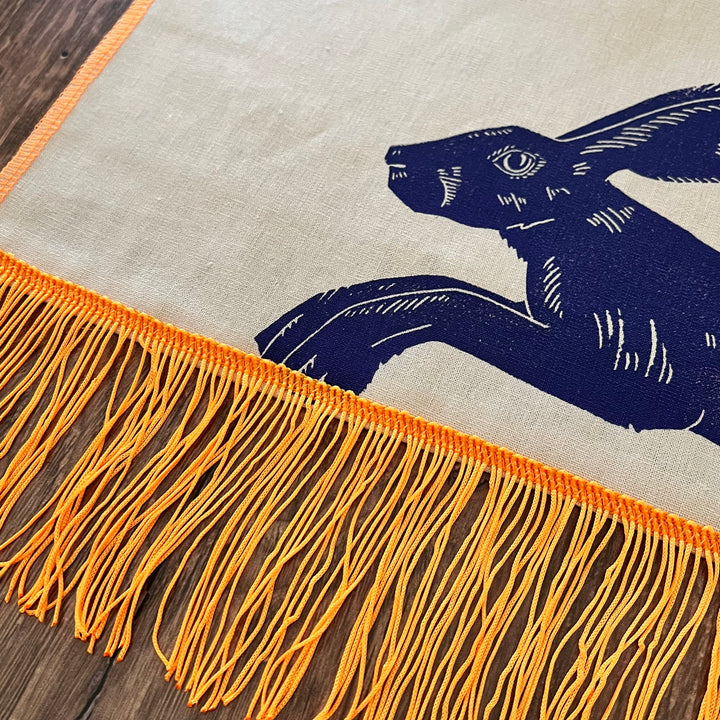 Leaping Hare Table Runner