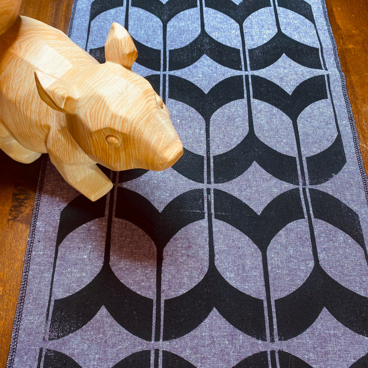 Purple Tulips Table Runner