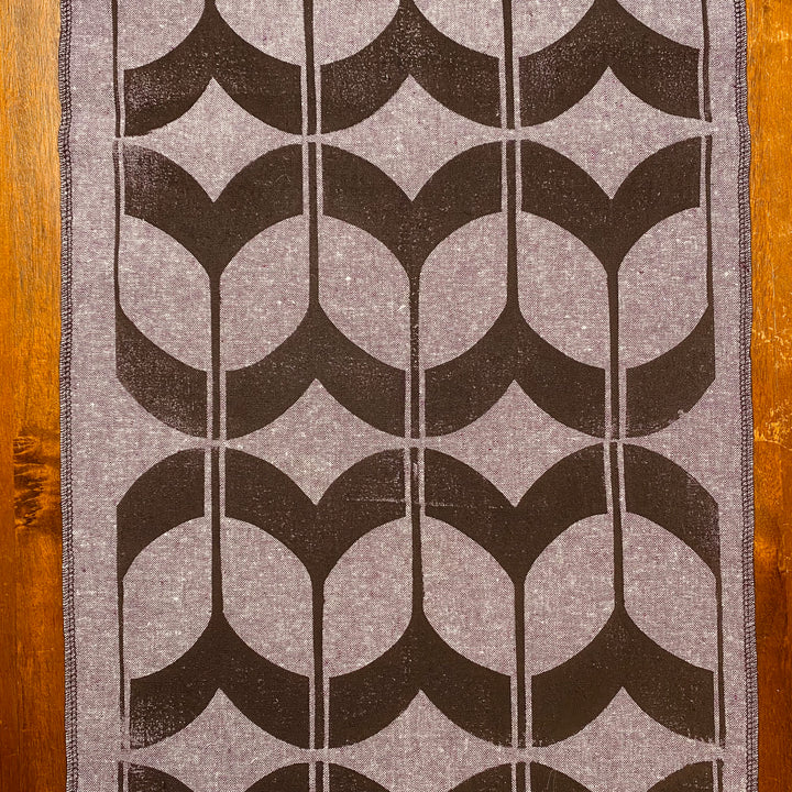 Purple Tulips Table Runner