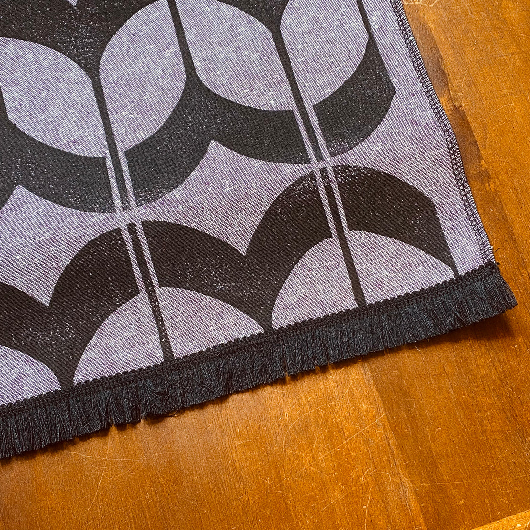 Purple Tulips Table Runner