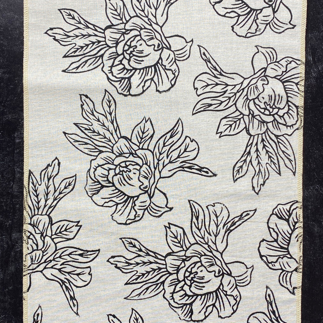 Peonies Table Runner