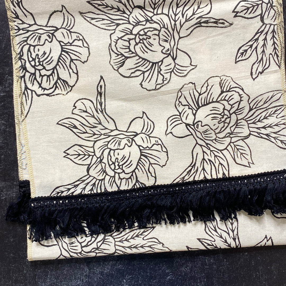 Peonies Table Runner