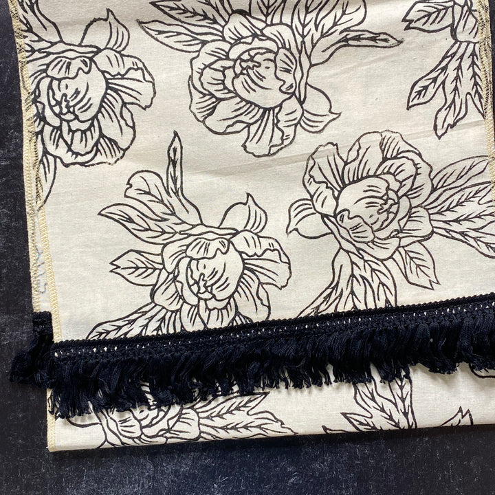Peonies Table Runner
