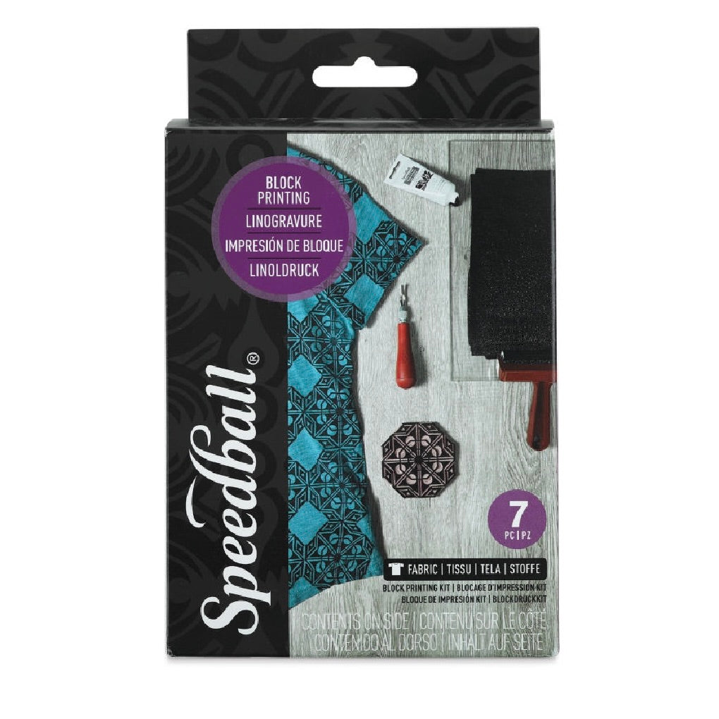 Block Printing on Fabric Kit