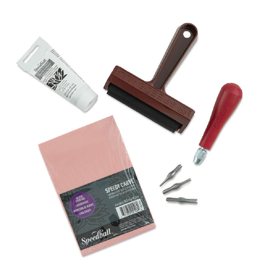 Block Printing on Fabric Kit